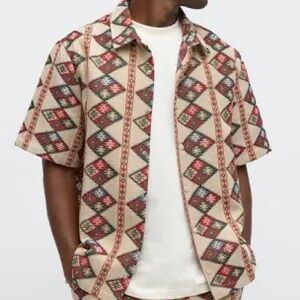 ( 30 shirts )mix print men shirt lot 30 pieces